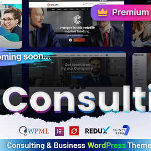 Consultio - Consulting Corporate WordPress Theme
