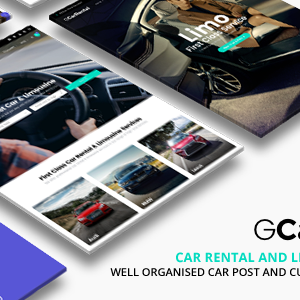 Grand Car Rental | Limousine WordPress