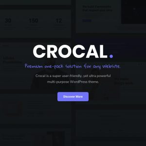Crocal - Responsive Multi-Purpose WordPress Theme
