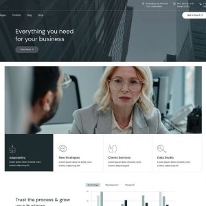 Leroux - Business Consulting WordPress Theme